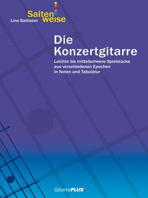 cover image of Die Konzertgitarre